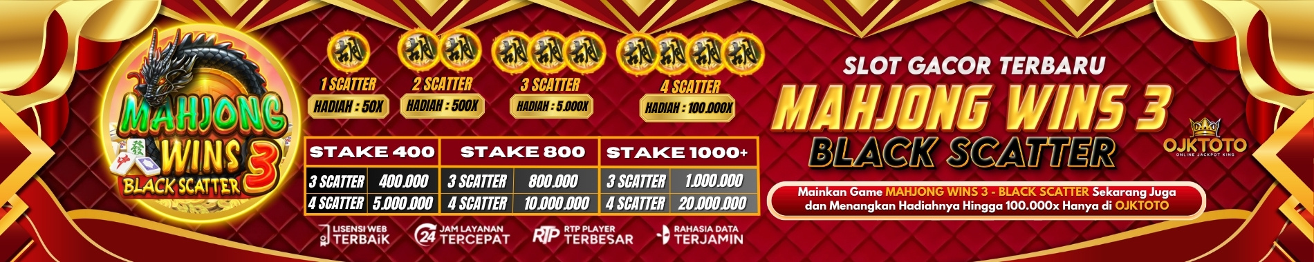 Scatter hitam